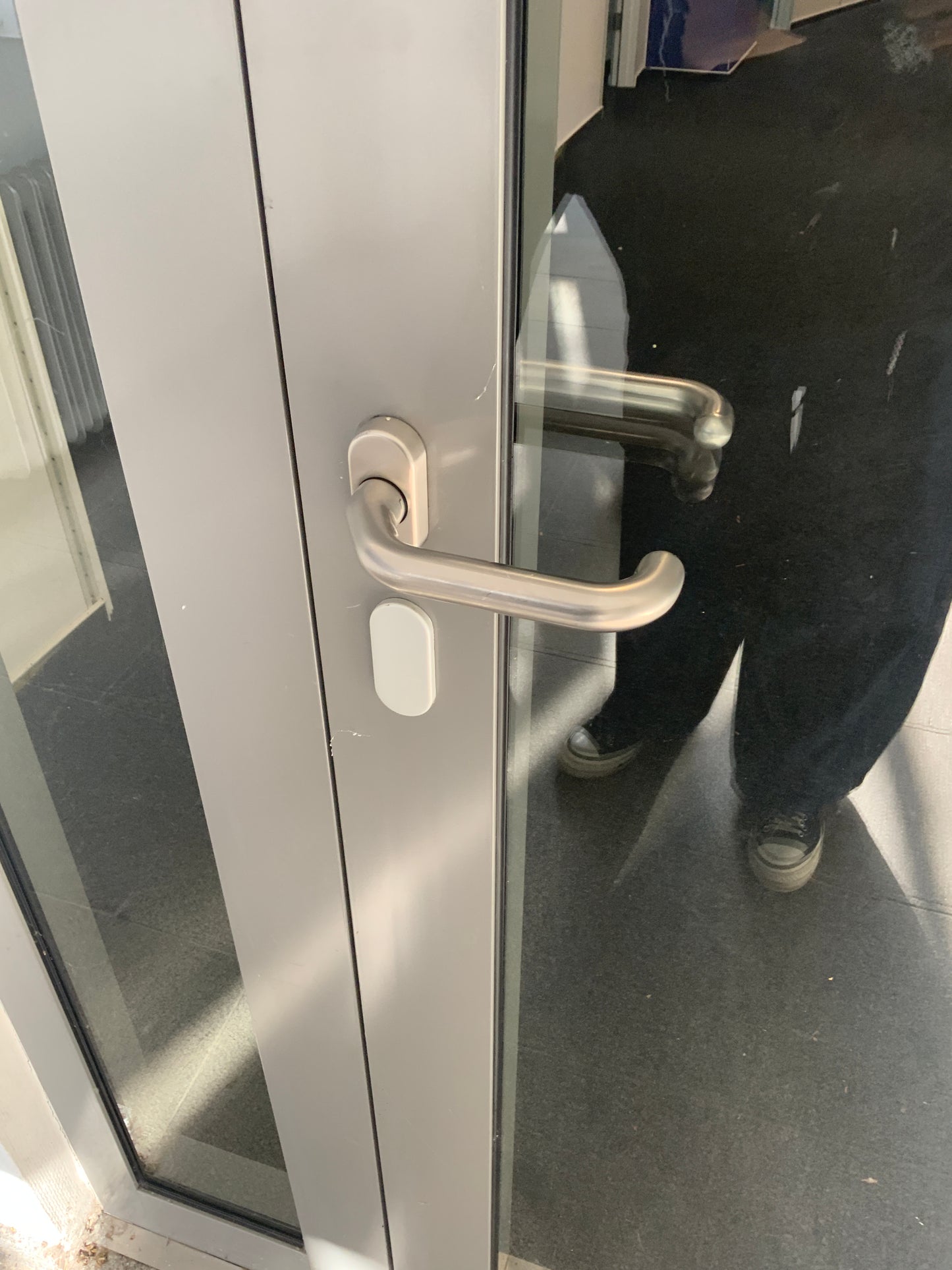 Schüco T30-2-RS-FSA Brandschutztür 1460 x 2280 mm | einflügelig mit Festverglasung