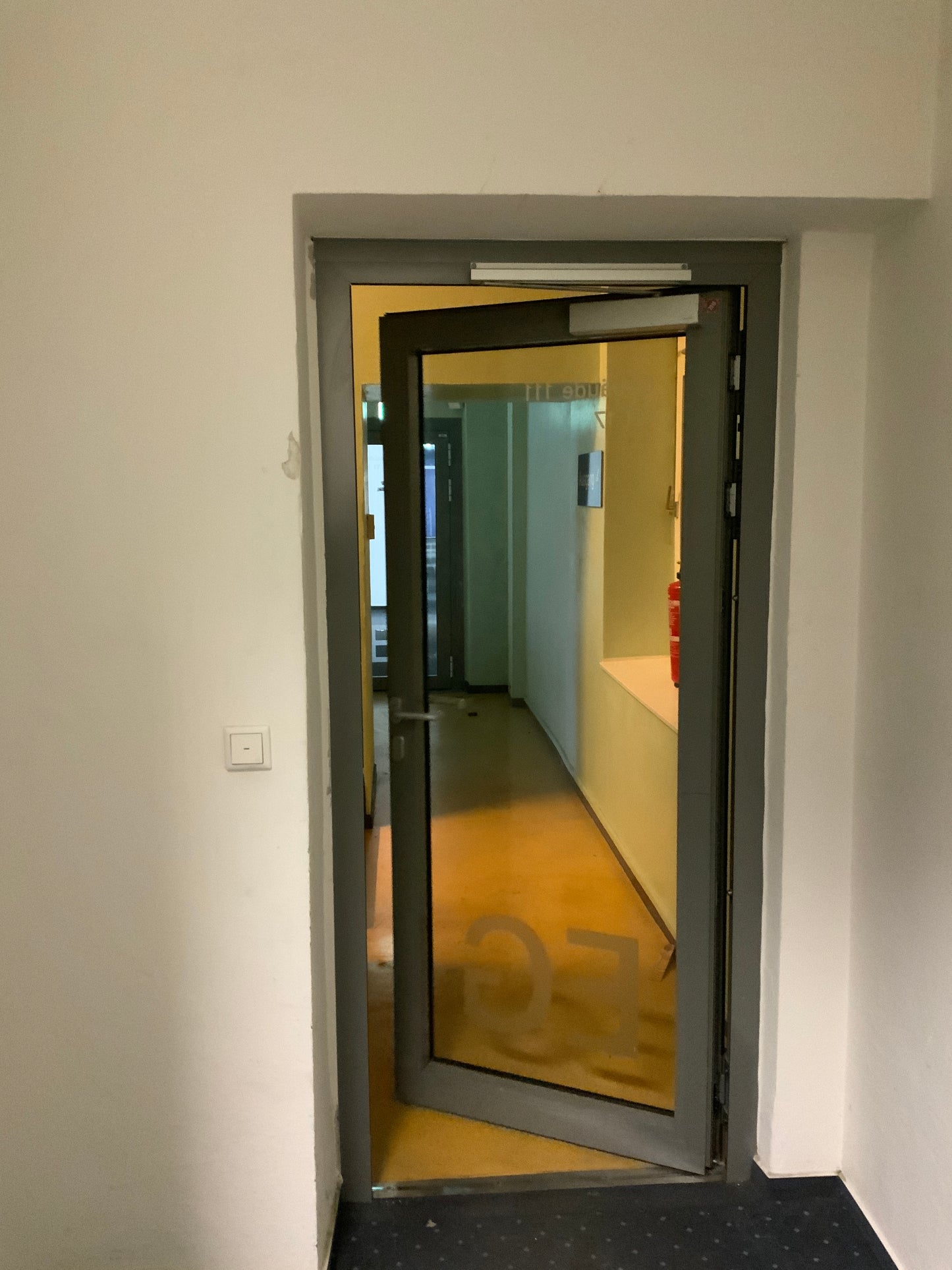 Schüco T30-1-RS-FSA Brandschutztür 1050 x 2100 mm | einflügelig (DB: 800 mm)