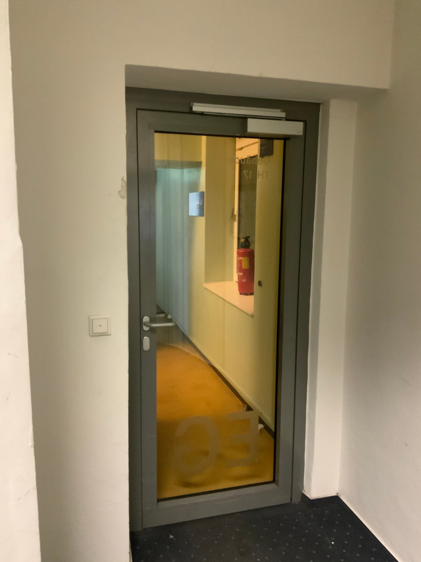 Schüco T30-1-RS-FSA Brandschutztür 1050 x 2100 mm | einflügelig (DB: 800 mm)