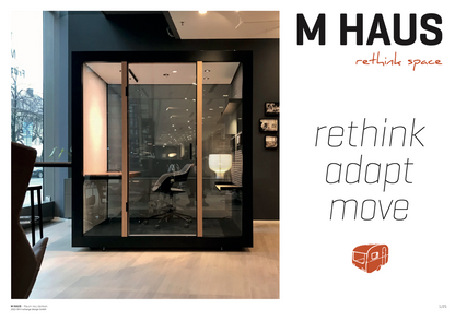 Besprechungskabine Think Tank, M HAUS rollbar