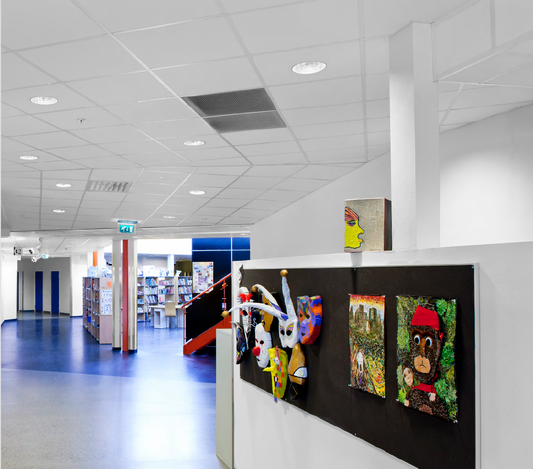 Akustikdeckenplatten - Steinwolle - 1250x625x20mm