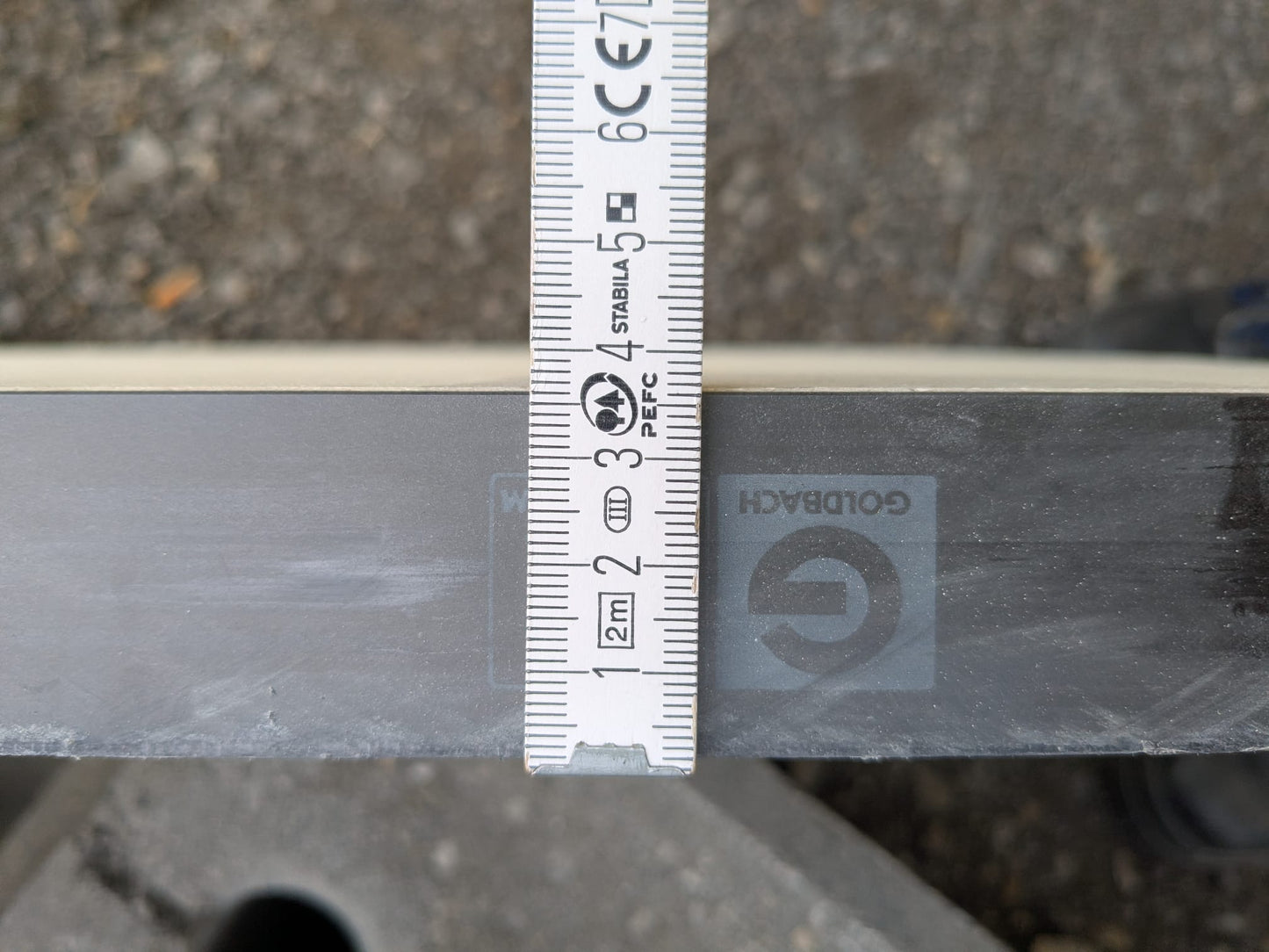 GOLDBACH Doppelbodenplatten - Calciumsulfat 600x38x600mm