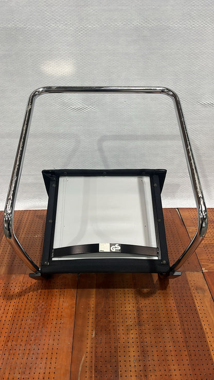 🪑 Vitra Freischwinger mit Armlehnen – klassischer Konferenzstuhl