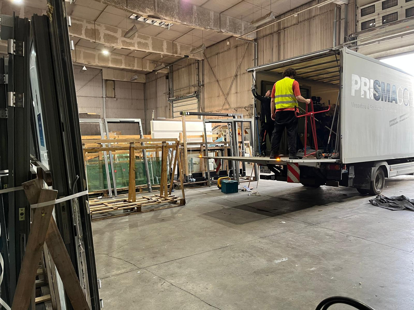 Brandschutztür Glas, T30-1 RS-FSA, Schüco ADS 80 FR 30, B1050 / H2220 (DIN L/R)