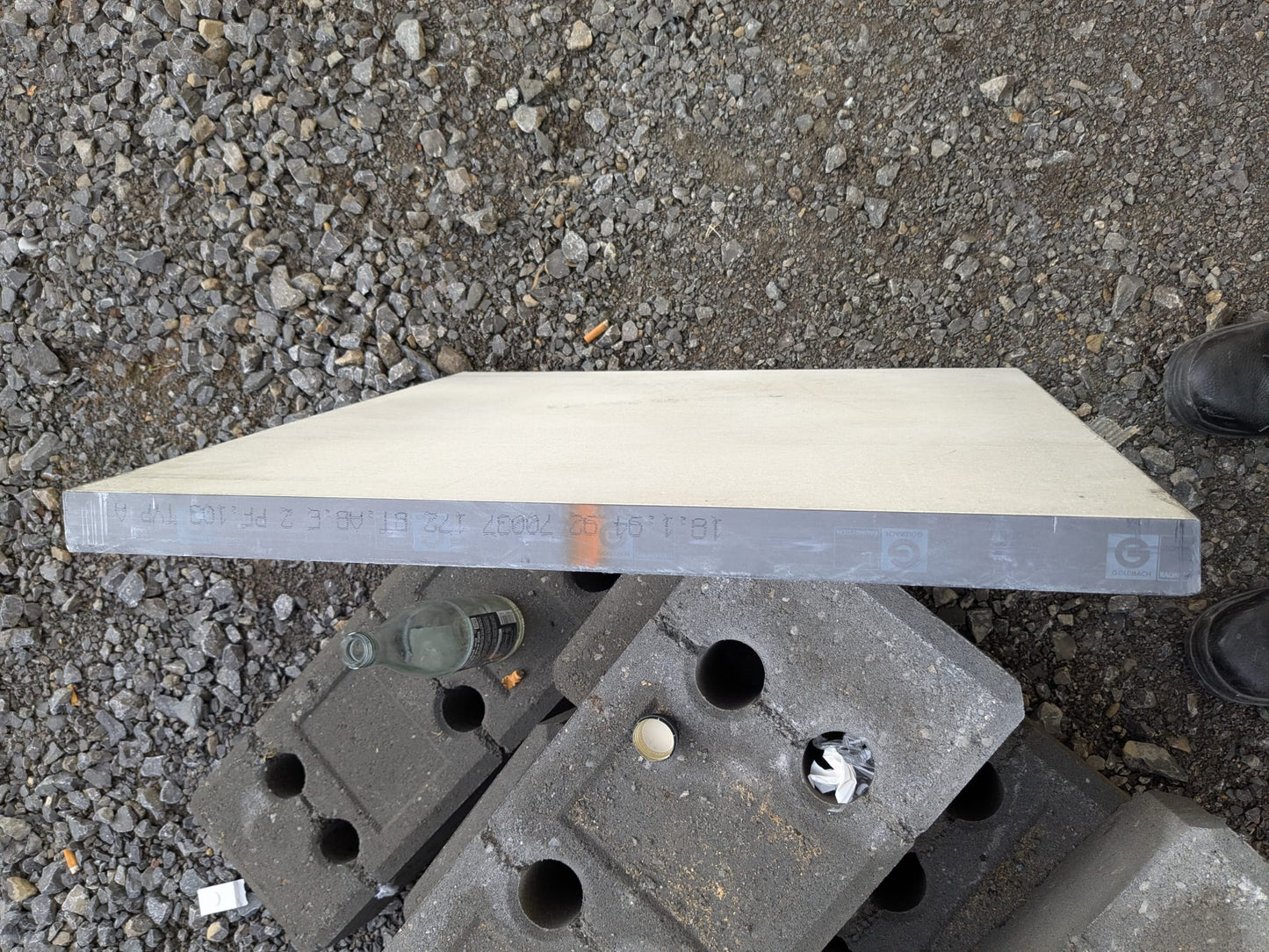 GOLDBACH Doppelbodenplatten - Calciumsulfat 600x38x600mm