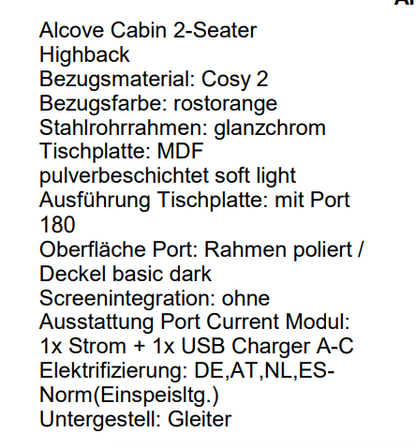 Vitra „Alcove Cabin 2-Seater Highback“ – geräumige Besprechungs- & Arbeitsnische