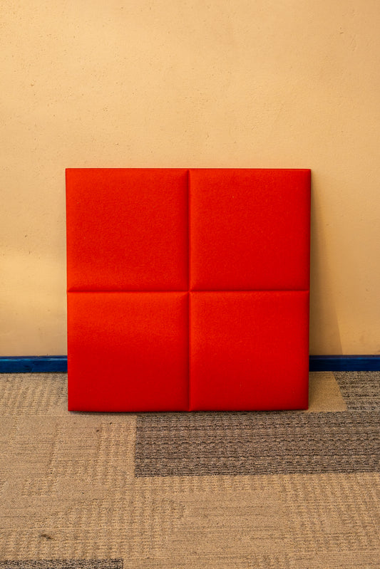 Akustikpaneel silentec colorPAD Modell: 4 squares (magnetische Befestigung)