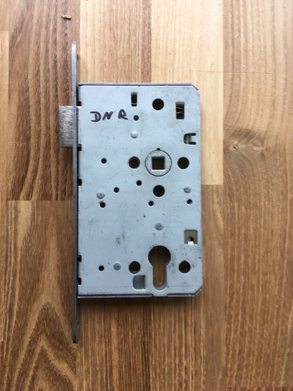 Türschloss, innen  20 x 235, DIN Rechts / Links (jeweils 2x auf Lager), Drückerdorn 9 mm (Brandschutz)